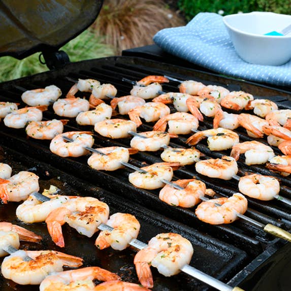 BBQ prawns