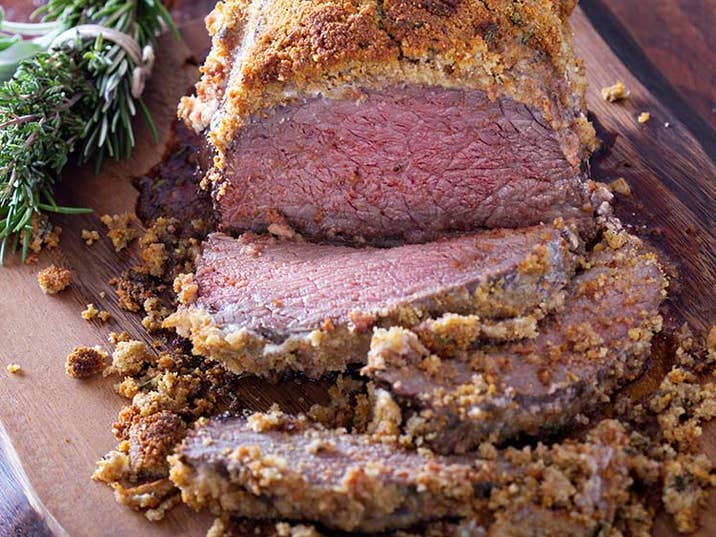 Roast-beef-horseradish-crusted