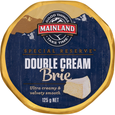 Mainland Special Reserve Double Cream Brie Cheese