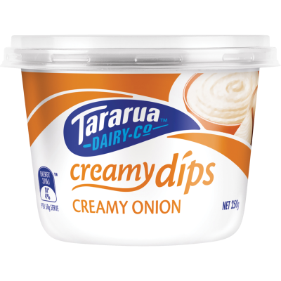Tararua Creamy Onion Dip