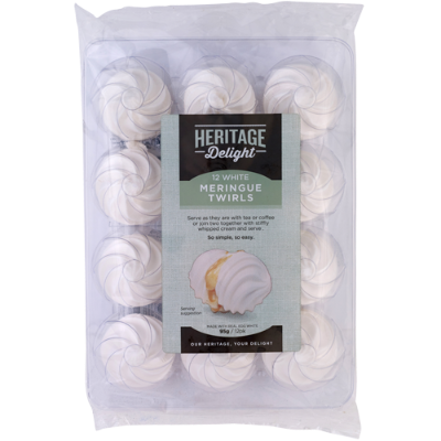 Heritage Delight White Meringues