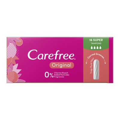 Carefree Original Super Tampons