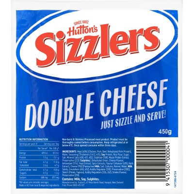 Sizzlers Double Cheese