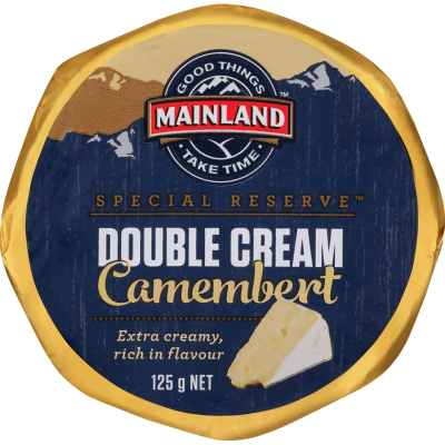 Mainland Special Reserve Double Cream Camembert Cheese