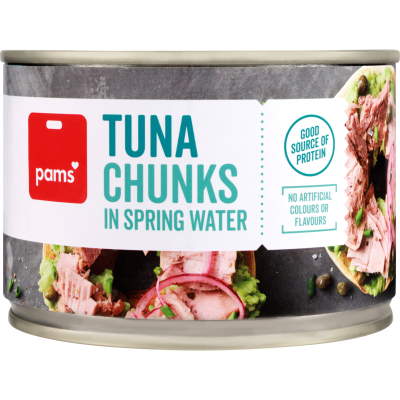 Pams Tuna Chunks In Spring Water
