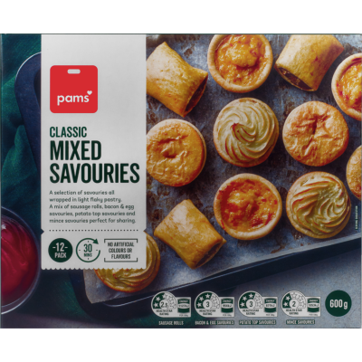 Pams Frozen Savoury Mix