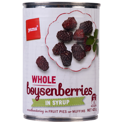 Pams Whole Boysenberries In Syrup