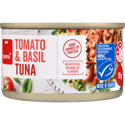 Pams Tomato & Basil Tuna