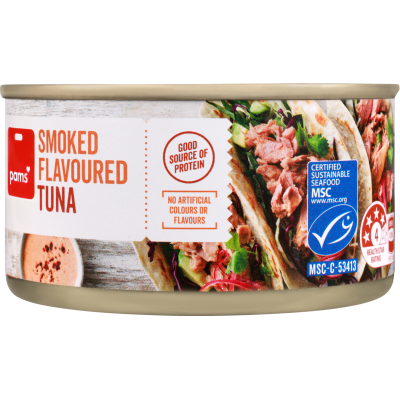 Pams Smoked Flavoured Tuna
