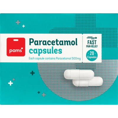 Pams Paracetamol Capsules