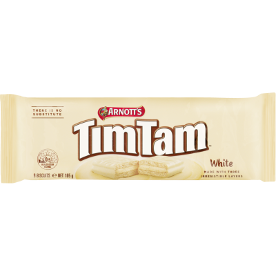 Arnott's Tim Tam White Chocolate Biscuits