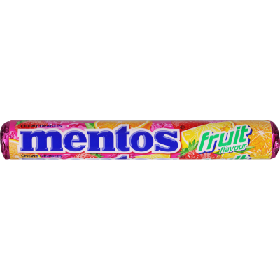 Mentos Fruit Flavour Roll