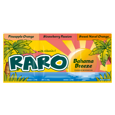 Raro Bahama Breeze Flavoured Beverage Mix