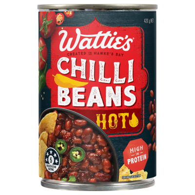 Wattie's Hot Chilli Beans