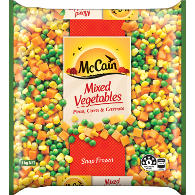 McCain Peas Corn & Carrots Mixed Vegetables