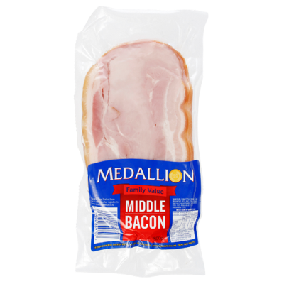 Medallion Middle Bacon