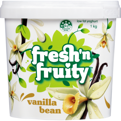Fresh 'n Fruity Vanilla Bean Yoghurt