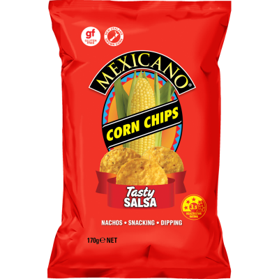 Mexicano Tasty Salsa Corn Chips