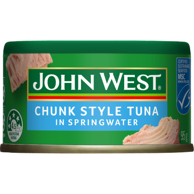 John West Chunk Style Tuna in Springwater