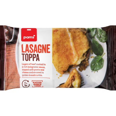 Pams Lasagne Toppa