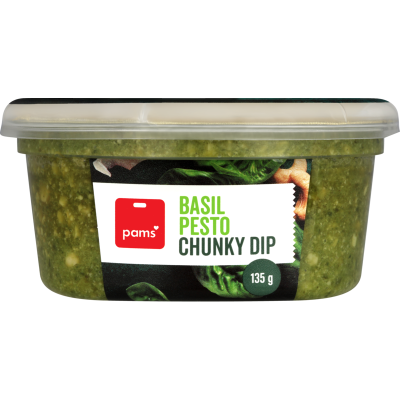 Pams Basil Pesto Chunky Dip