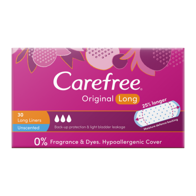 Carefree Original Unscented Long Liners