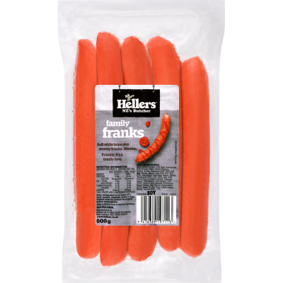 Hellers Family Franks