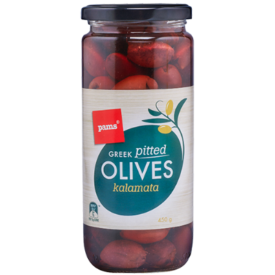 Pams Greek Pitted Kalamata Olives