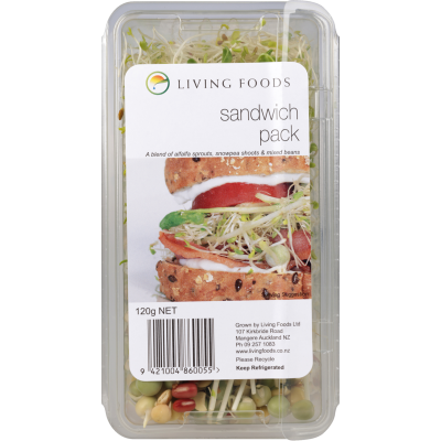 Living Foods Sandwich Pack Sprouts