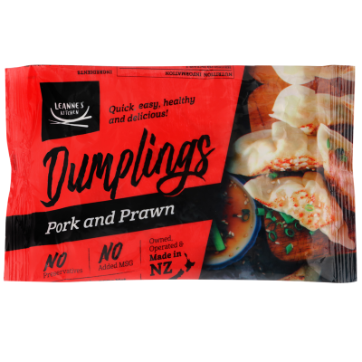 Leanne's Kitchen Pork and Prawn Dumplings