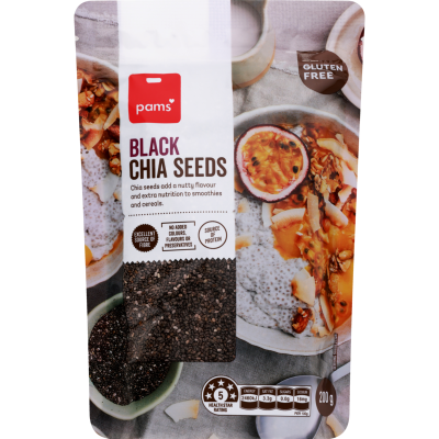 Pams Black Chia Seeds