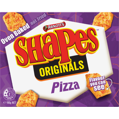 Arnott's Shapes Originals Pizza Crackers