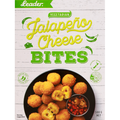 Leader Vegetarian Jalepeno Cheese Bites