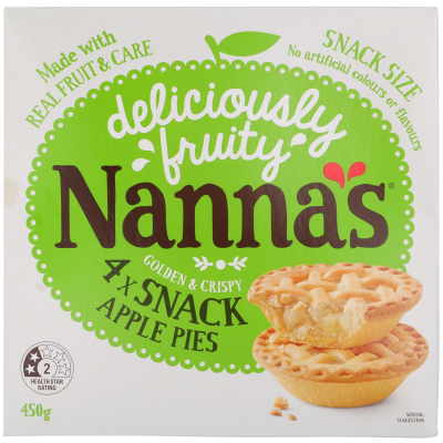 Nanna's Golden & Crispy Snack Apple Pies