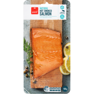 Pams Natural Hot Smoked Salmon