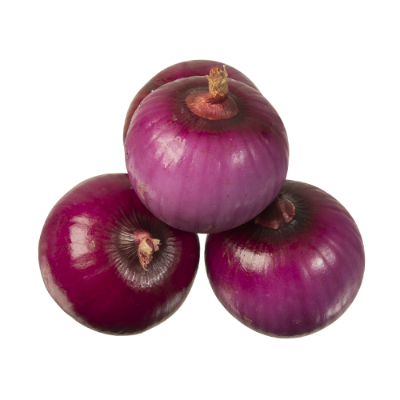 Peeled Red Onions