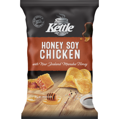Kettle Chip Company Honey Soy Chicken Potato Chips