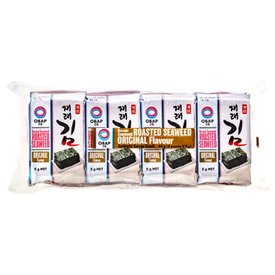 OBAP Roasted Seasoned Korean Seaweed