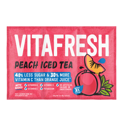 Vitafresh Peach Iced Tea Flavoured Drink Mix
