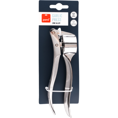 Pams Zinc Alloy Garlic Press