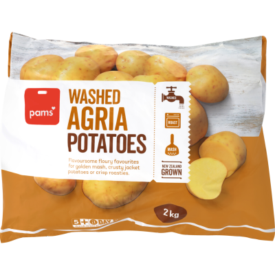 Pams Washed Agria Potatoes