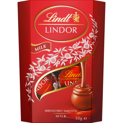 Lindt Lindor Milk Chocolates Pouch