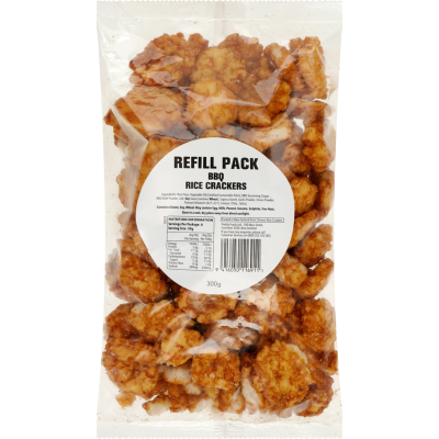 BBQ Rice Crackers Refill Pack