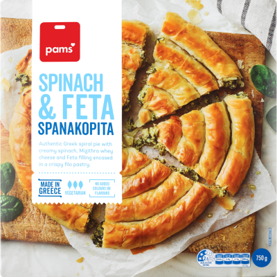 Pams Spinach & Feta Spanakopita