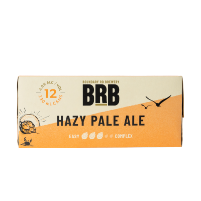 Boundary Road Brewery Hazy Pale Ale Cans