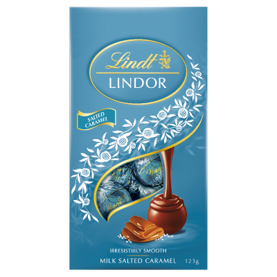 Lindt Lindor Salted Caramel Milk Chocolates