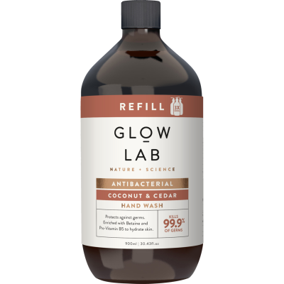 Glow Lab Anti-Bacterial Coconut & Cedar Hand Wash Refill