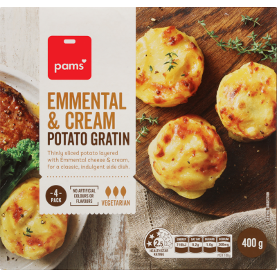 Pams Emmental & Cream Potato Gratin