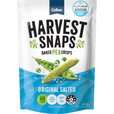 Calbee Harvest Snaps Original Salted Baked Pea Crisps