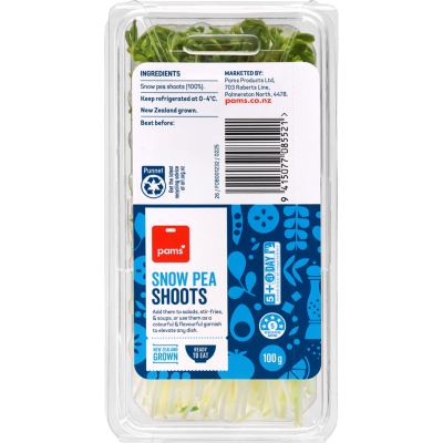 Pams Snow Pea Shoots